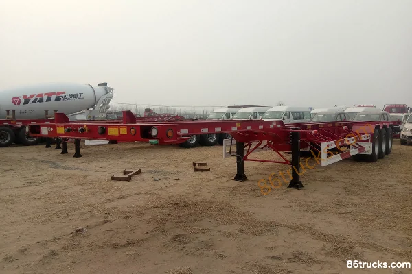 CIMC Huajun 48 ft container transport semi-trailer Exterior (3) | 86Trucks