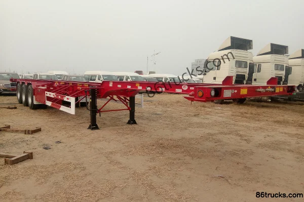 CIMC Huajun 48 ft container transport semi-trailer Exterior