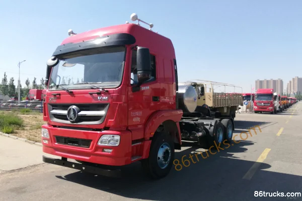 Beiben V3M camion lourd 380 ch 6X4(10 roues) tracteur routier LNG Extérieur (3) | 86Trucks