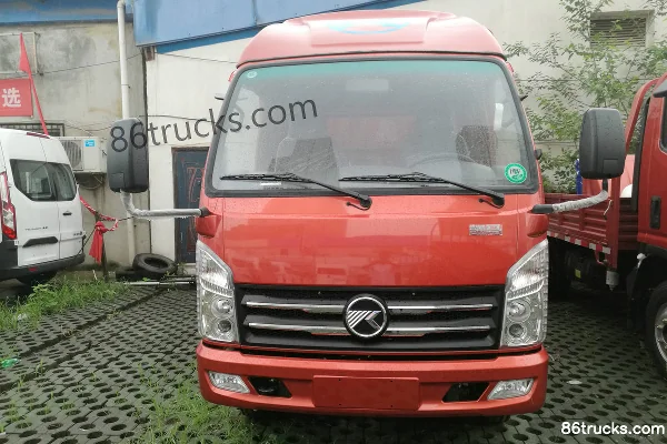 Kama Fulaika 102 hp 4X2(6 wheels) 3.69m Semi-pen Barn Grid Light Truck Exterior (2) | 86Trucks