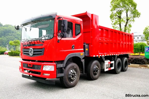 Dongfeng T5 270hp 8X2(10 wheels) 7.6m Dump Truck Exterior (3) | 86Trucks
