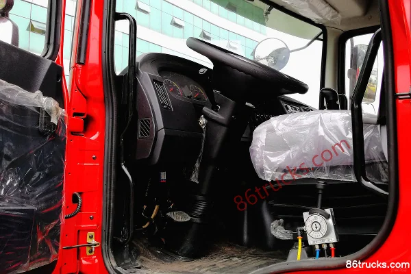 Dongfeng T5 270hp 8X2(10 wheels) 7.6m Dump Truck Cab (1) | 86Trucks