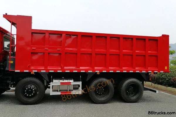Dongfeng T5 270hp 8X2(10 wheels) 7.6m Dump Truck Chassis (2) | 86Trucks