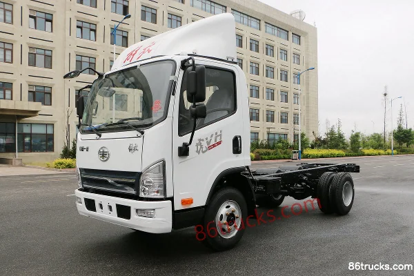 FAW Jiefang Hu VH 141 hp 4X2(6 wheels) 4.21m single-row stake truck chassis Exterior (3) | 86Trucks