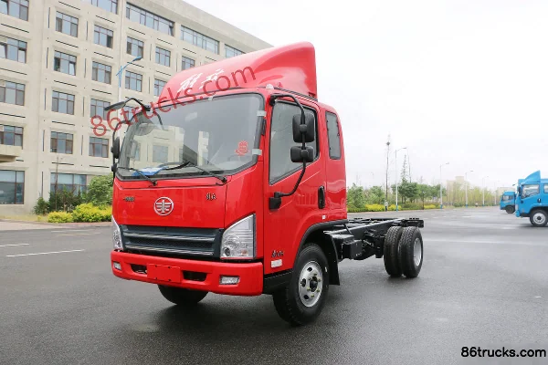 FAW Jiefang Hu VH 124 hp 4X2(6 wheels) 4.25m semi-row stake truck chassis Exterior (3) | 86Trucks