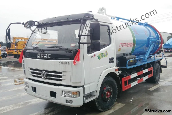 Runzhixing Runzhixing Dongfeng chassis suction/septic tank truck