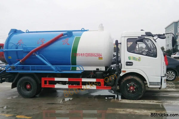 Dongfeng Duolika D7 156 hp 4X2(6 wheels) vacuum truck (Runzhixing brand) Exterior (3) | 86Trucks
