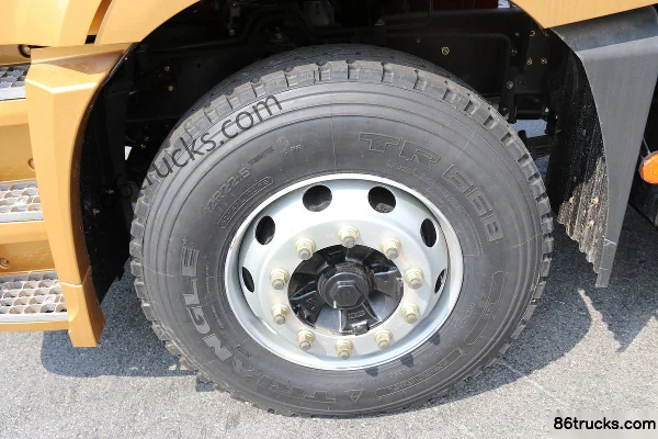 Hualing Hanma H6 camion lourd 350 ch 6X4(10 roues) tracteur routier LNG Châssis (2) | 86Trucks