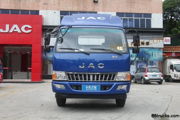 JAC Junling E6 Heavy-Duty 156 hp 4X2(6 wheels) 4.15m Single Row Van Light Truck Chassis Exterior (2) | 86Trucks