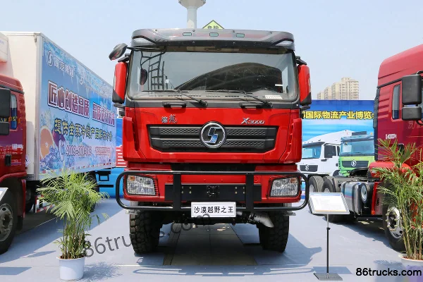SHACMAN Delong X3000 375 hp 6X6(10 wheels) desert off-road cargo truck chassis Exterior (2) | 86Trucks