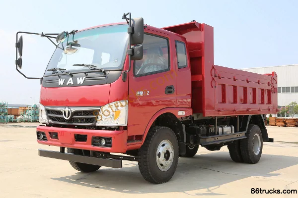Feidi T3 Series 129hp 4X2(6 wheels) 3.75m Dump Truck Exterior (2) | 86Trucks