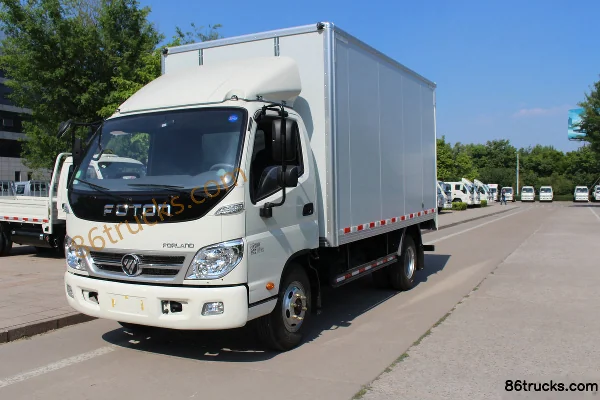 Foton Times M3 115 ch 4X2(6 roues) 4,16 m fourgon léger cabine avancée Extérieur (3) | 86Trucks