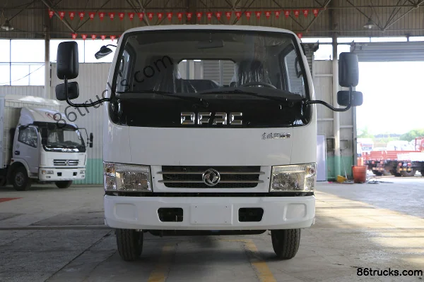 Dongfeng Duolika D5 2018 88hp 4X2(6 wheels) 3.5m single-row flatbed light truck Exterior (2) | 86Trucks