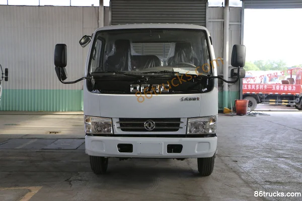 Dongfeng Duolika D5 2018 model 88 hp 4X2(6 wheels) 3.4m semi-row flatbed light truck (air brake) (economy) Exterior (2) | 86Trucks