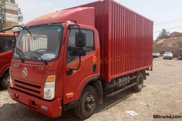 Dayun Aopuli 130 ch 4X2(6 roues) 4,18 m cabine simple avec fourgon camion léger Extérieur (2) | 86Trucks