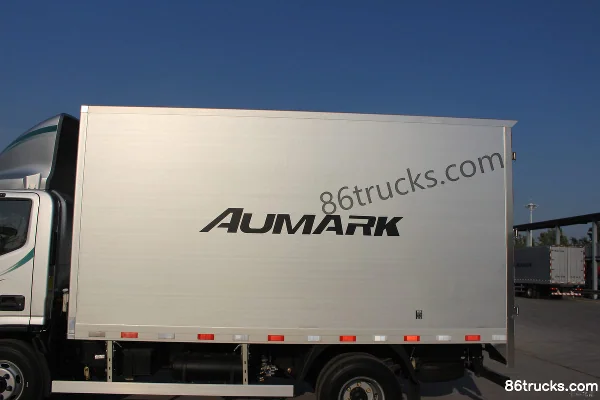 Foton Aumark S3 Series Garden Edition 156 hp 4X2(6 wheels) 6.15m Single Row Van Light Truck (Reinforced) Body (1) | 86Trucks