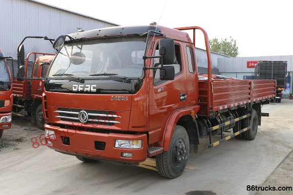 Dongfeng Duolika D8 150 ch 4X2(6 roues) 5,75 m camion porteur à ridelles cabine simple Extérieur (3) | 86Trucks