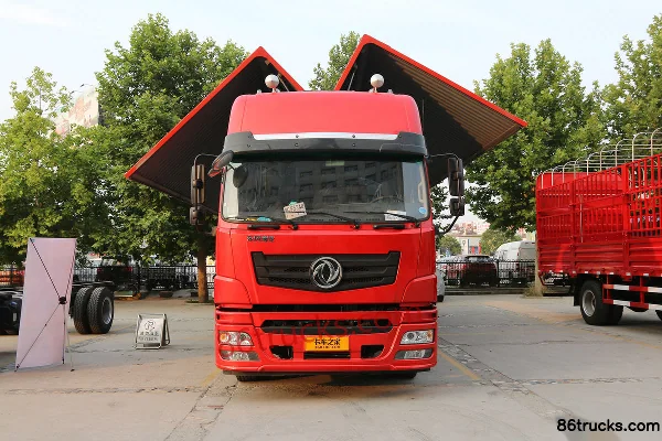 Dongfeng Yulong 245hp 4X2(6 wheels) 9.4m wing-type cargo truck (EQ5180XYKLV) Exterior (2) | 86Trucks