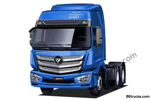 Foton Auman New ETX 6 Series Heavy Truck Standard Edition 430hp 6X4(10 wheels) Tractor Truck Cab (1) | 86Trucks