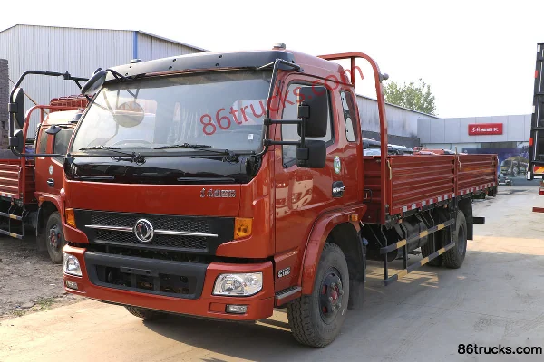 Dongfeng Kaipute K7 2018 Model Standard Load Edition 154 hp 4X2(6 wheels) 4.8m Half Row Flatbed Cargo Truck Exterior (3) | 86Trucks