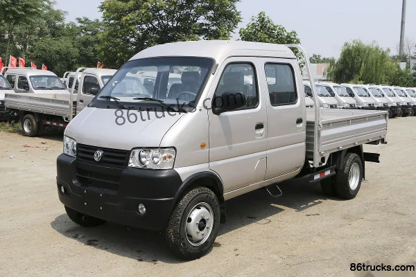 Dongfeng T3 (ex-Petit Roi W) 1.3L 87 ch 4X2(6 roues) essence 2,5 m micro camion plateau double cabine Extérieur (3) | 86Trucks