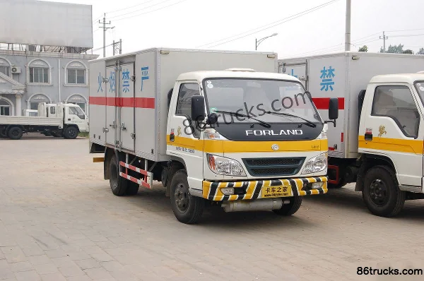 Forland Linghang 2 103 hp 4X2(6 wheels) 4.2m single-row van light truck (formerly Qishi 3200)(dangerous goods) Exterior (2) | 86Trucks