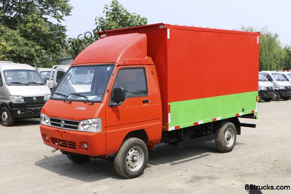 Dongfeng Xiaobawang V 1.3L 87hp 4X2(6 wheels) Gasoline 3.05m single-row van truck Exterior (3) | 86Trucks