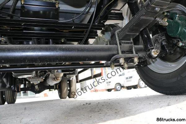 Dongfeng T3 1.6L 123hp 4X2(6 wheels) Gasoline 3.3m single-row van mini truck Chassis (3) | 86Trucks
