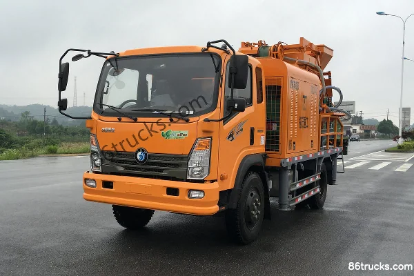 Sinotruk Sinotruk Wangpai 7 series light truck concrete pump truck