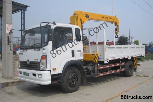 Sinotruk Wangpai Wangpai 7 Series 4X2(6 wheels) 160 hp Truck-Mounted Crane Exterior
