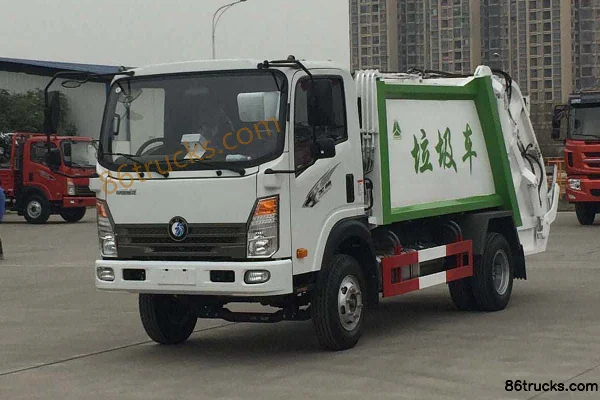 Sinotruk Wangpai Wangpai 7 Series 4X2(6 wheels) 130 hp compression garbage truck Exterior