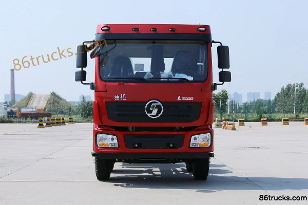 SHACMAN Delong L3000 300 hp 6X2(8 wheels) 8.7m Flatbed Cargo Truck (High Roof) Exterior (2) | 86Trucks