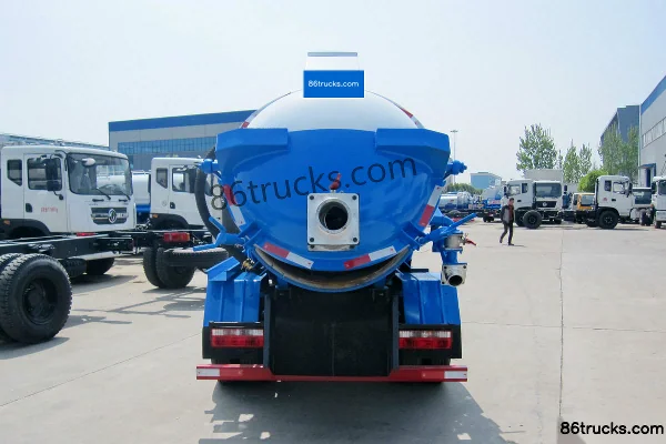Dongfeng Duolika D6 102hp 4X2(6 wheels) Vacuum Truck (Chengliwei Brand) Exterior (2) | 86Trucks