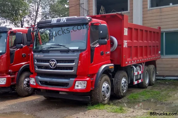 Foton Ruiwo Q9 270 hp 8X4(12 wheels) 6m Dump Truck Exterior