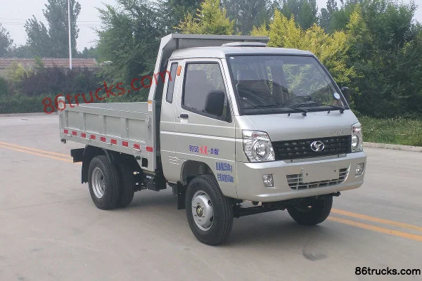 Shifeng Fengling 2.3L diesel 95hp 4X2(6 wheels) Mengwo 5-speed 2.8m half-cab dump truck Exterior