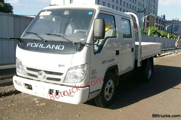 Foton Times Small Card Star 3 82 hp 4X2(6 wheels) 2.7m Double Row Panel Light Truck Exterior (2) | 86Trucks