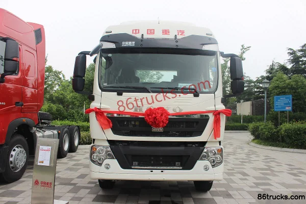 Sinotruk HOWO T5G camion lourd 280 ch 6X2(8 roues) camion porteur fourgon 9,92 m (boîte standard) Extérieur (2) | 86Trucks