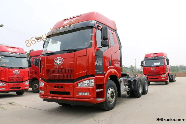 FAW Jiefang J6P Heavy Truck Standard Load 420 hp 6X4(10 wheels) Tractor Truck Exterior (3) | 86Trucks