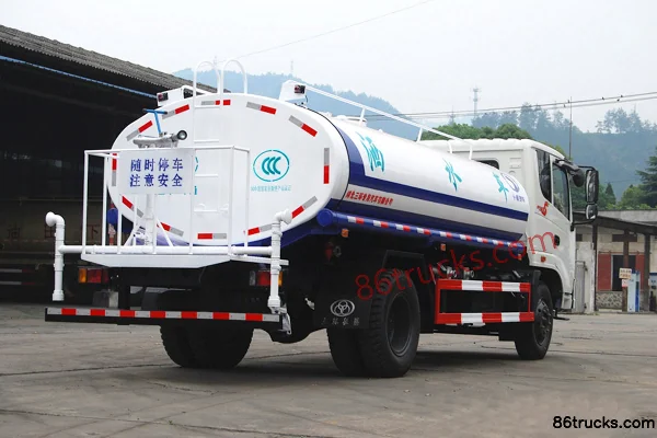 Sanhuan Shitong Haolong 170 hp 4X2(6 wheels) water sprinkler truck Exterior (3) | 86Trucks