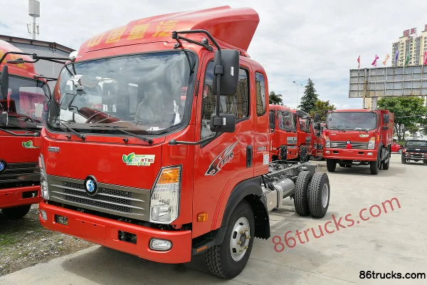 Sinotruk Wangpai 7 Series 143hp 4X2(6 wheels) 3.86m half-cab stake truck Exterior (2) | 86Trucks