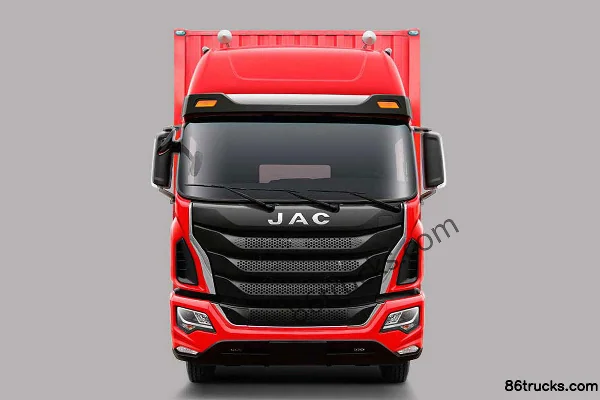 JAC Gallop K5W Heavy Truck Lightweight Version 350 hp 8X4(12 wheels) 9.5m Van Truck Exterior (2) | 86Trucks