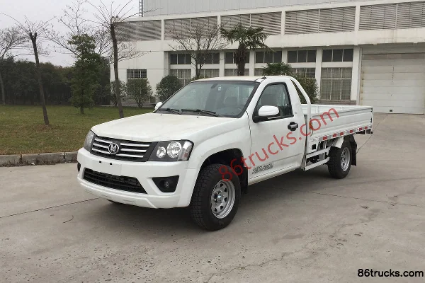 Qiling Auto T100 version luxe 2,2 L essence deux roues motrices pick-up monoplace Cabine (5) | 86Trucks
