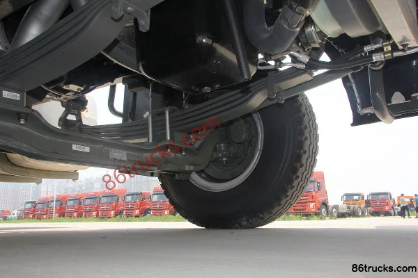 Sinotruk W5B-H poids lourd 280 ch 4X2(6 roues) 9,725 m camion porteur fourgon (Fast Gear) Châssis (3) | 86Trucks
