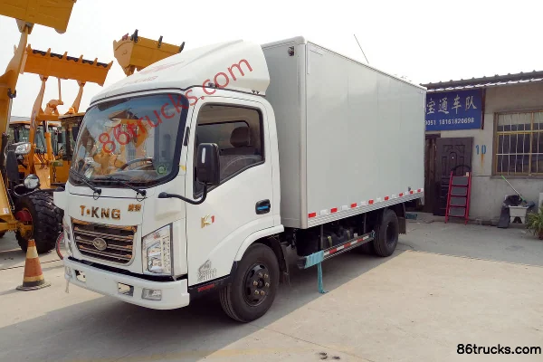 Tangjun Ouling K1 Series 110 hp 4X2(6 wheels) 3.7m single-row cab van light truck Exterior (2) | 86Trucks