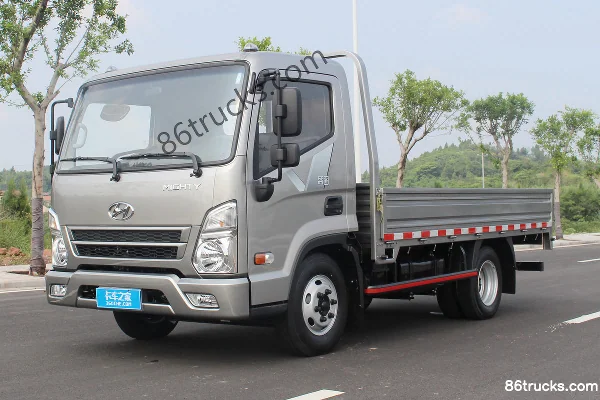 Hyundai Commercial Vehicle Shengtu H3 129 hp 4X2(6 wheels) 4.17m single-row flatbed light truck Exterior (3) | 86Trucks