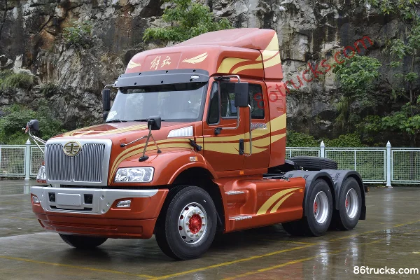 FAW Liute Anjie (L5R) Heavy Truck 420 hp 6X4(10 wheels) Long-Nose Tractor Truck Exterior (3) | 86Trucks