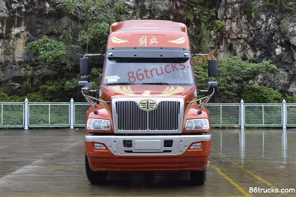 FAW Liute Anjie (L5R) Heavy Truck 420 hp 6X4(10 wheels) Long-Nose Tractor Truck Exterior (2) | 86Trucks