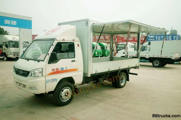 Kama Ruiling 1.3L 87 hp 4X2(6 wheels) gasoline 3.3m single-row box mini truck Exterior (3) | 86Trucks