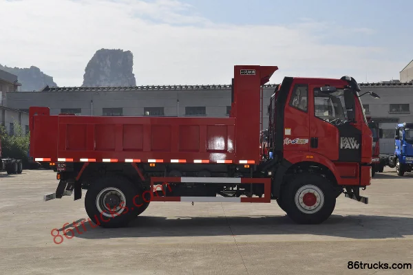FAW Liute Jinlu Medium Truck 200 hp 6X2(8 wheels) 4.8m Dump Truck Exterior (3) | 86Trucks