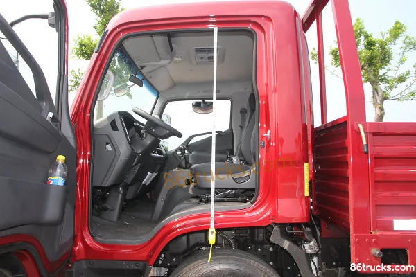 Hyundai Commercial Vehicle Shengtu H5 154hp 4X2(6 wheels) 4.17m single-row flatbed light truck Cab (3) | 86Trucks